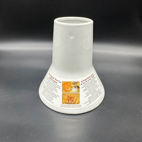 Turkey Roaster Beer Can Steamer Cooker Thanksgiving Bird New Instructions - Picture 3 of 12